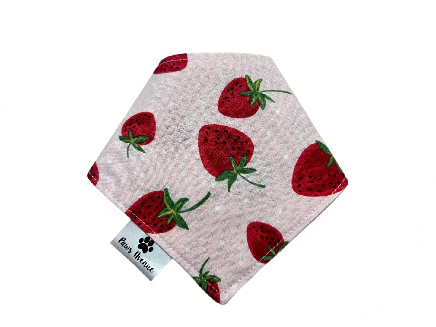 Berry Cute Dog Snap-on Bandana