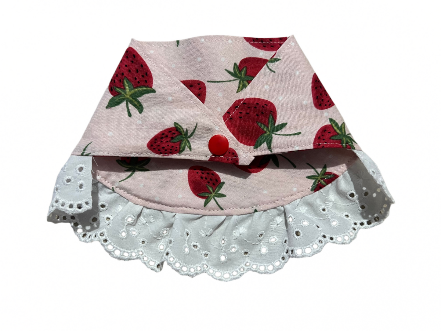 Berry Cute Dog Snap-on Bandana