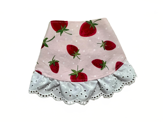Berry Cute Dog Snap-on Bandana